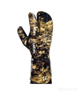 Рукавицы трехпалые SARGAN Мечта Пианиста 7 мм Camo (SGG037CAMO)