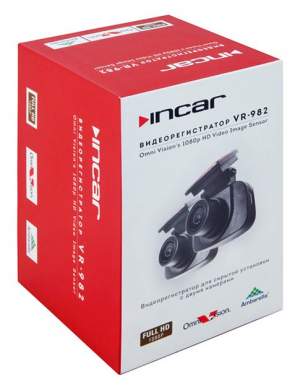 Автомобільний відеореєстратор на дві камери Incar VR-982