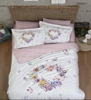 Сатиновое постельное белье First Choice 3D Satin Sarnia Misty Евро Сатиновое постельное белье First Choice 3D Satin Sarnia Misty Евро