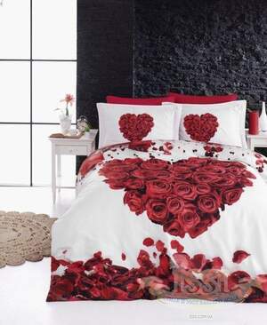 Постільна білизна сатин First Choice Valentine Постільна білизна сатин First Choice Valentine