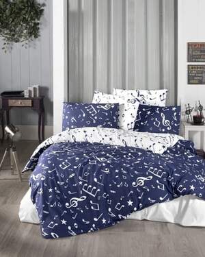 Підліткова постільна білизна First Choice Major Navy Blue Підліткова постільна білизна First Choice Major Navy Blue