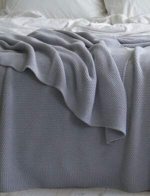 Покрывало LA MODNO Corn Sky gray 220х240 Покрывало LA MODNO Corn Sky gray 220х240