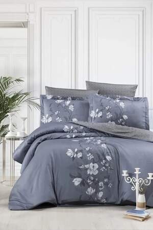 Постельное белье из сатина First Choice Evan Indigo Постельное белье из сатина First Choice Evan Indigo