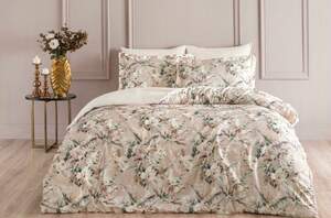 Сатиновое постельное белье TIVOLYO HOME Eloise Сатиновое постельное белье TIVOLYO HOME Eloise