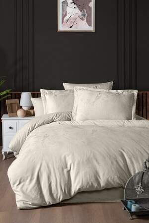 Сатиновое постельное белье First Choice Stesha Beige Сатиновое постельное белье First Choice Stesha Beige