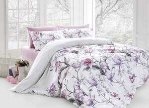 Постільна білизна ранфорс First Choice Layla lila