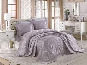 Покрывало на кровать Gardine's Ezgi Серое