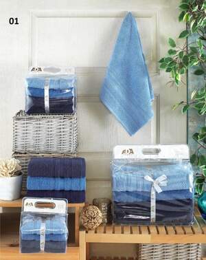 Набор махровых полотенец Набор махровых полотенец