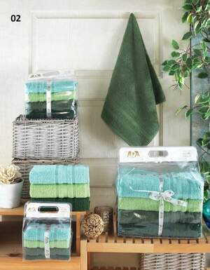 Набір махрових рушників 4 шт Набір махрових рушників 4 шт