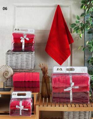 Набір махрових рушників 4 шт Набір махрових рушників 4 шт