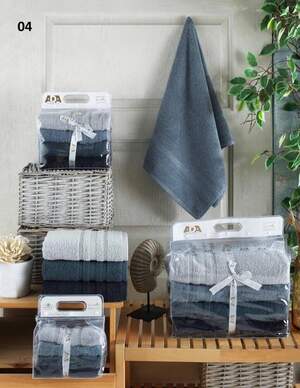 Набір махрових рушників 4 шт Набір махрових рушників 4 шт