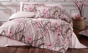 Сатинова постільна білизна TIVOLYO HOME Sakura