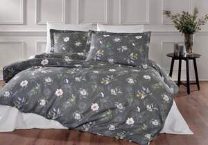 Сатинова постільна білизна TIVOLYO HOME Fleurs