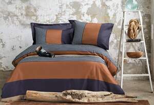 Полуторна постільна білизна Сатин Issimo home Galley