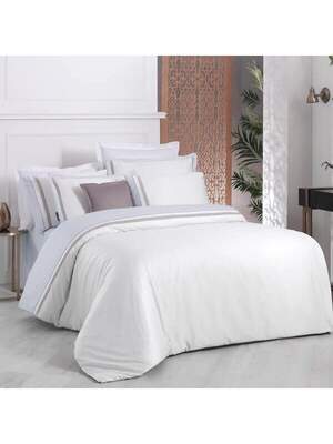 Постільна білизна із сатину Sarev Graz mavi євро розмір