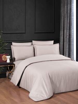 Сатиновое постельное белье La Roman Premium Satin 300TC Lucca Violet Сатиновое постельное белье La Roman Premium Satin 300TC Lucca Violet