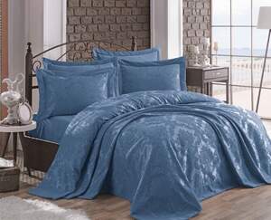 Покривало на ліжко Gardine's Ezgi Синє