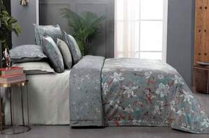 Сімейна постільна білизна із сатину Sarev Portland gri