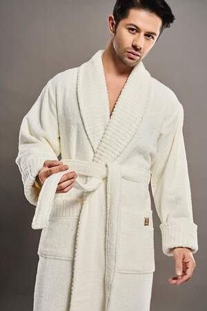 Чоловічий махровий халат Nusa 1425