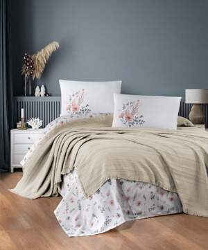 Постільна білизна літня з покривалом First Choice