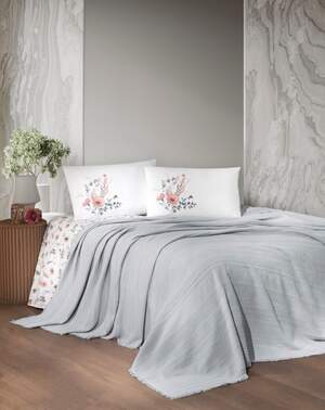 Постільна білизна літня з покривалом First Choice