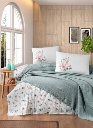 Постільна білизна літня з покривалом First Choice