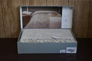 Махрове покривало плед на ліжко Pupilla Fruit 220х240