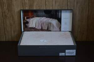 Велюрове покривало плед на ліжко Pupilla Sarah 220х240