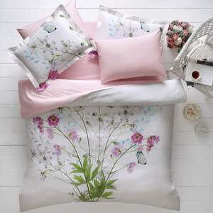 Постільна білизна сатин TIVOLYO HOME Candy євро розмір