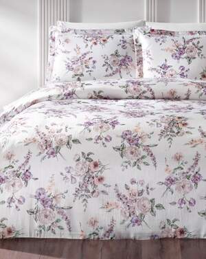 Постільна білизна сатин льон TIVOLYO HOME