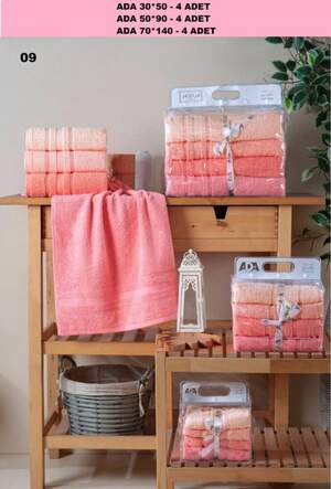 Набір махрових рушників 4 шт