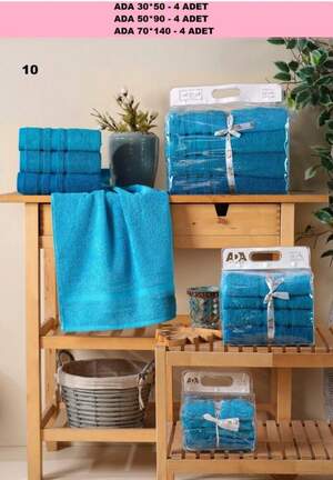 Набір махрових рушників 4 шт