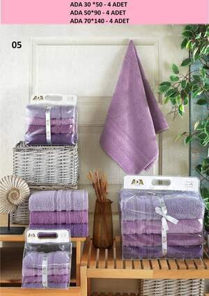 Набір махрових рушників 4 шт