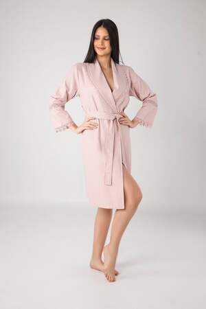 Жіночий вафельний халат Nusa 0417