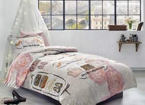 Підліткова постільна білизна Tivolyo Home Inna Делюкс сатин