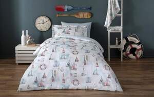 Підліткова постільна білизна Tivolyo Home Marin Делюкс сатин