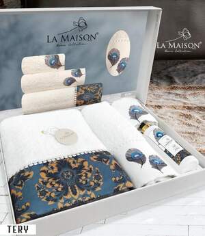 Набір махрових рушників La Maison Tery з ароматом