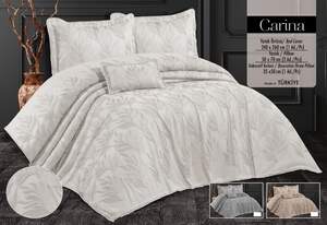 Покривало на ліжко Kayra 240х260 Carina  Cream