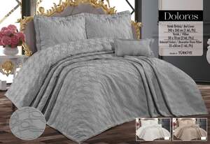 Покривало на ліжко Kayra 240х260 Dolores Grey