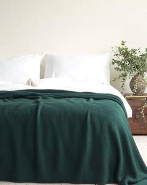 Покривало на ліжко LA MODNO Corn emerald 170х240