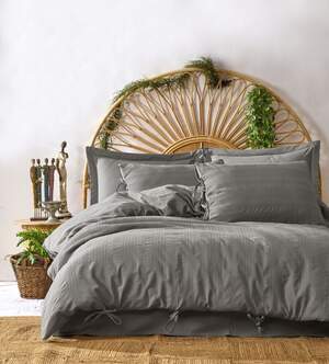 Постільна білизна ранфорс Saheser Lucca Gri