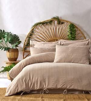 Постільна білизна ранфорс Saheser Lucca Bej