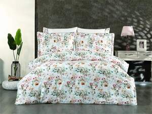 Постільна білизна Moss Digital Satin 200 x 220 см Buket