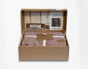 Муслінове покривало на ліжко Saheser Oscar 240х260