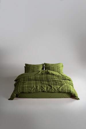 Постільна білизна варена бавовна Limasso Coastal Trio Capulet Olive
