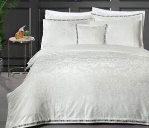 Постільна білизна сатин Sarev Shakira k.beyaz