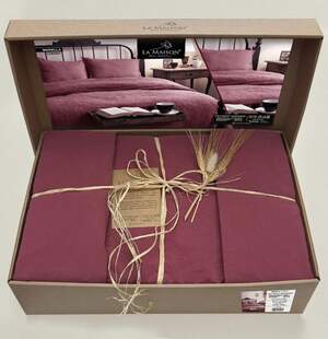 Постільна білизна бавовна La Maison Stonewashed 200 х 220 см Mariella Cerry