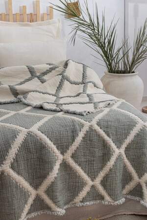 Муслиновое покрывало на кровать Saheser Savio 160х240