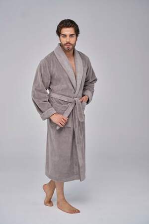 Халат махровый мужской длинный Nusa 1510