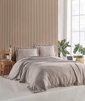 Муслиновое покрывало на кровать Saheser Ilda 240х260